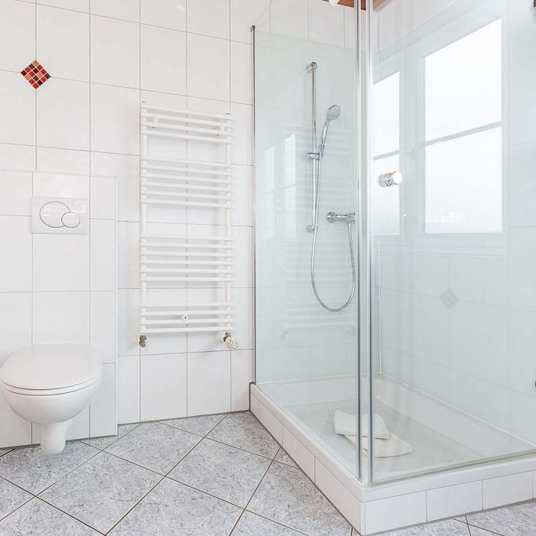 Duschkabine mit Toilette
