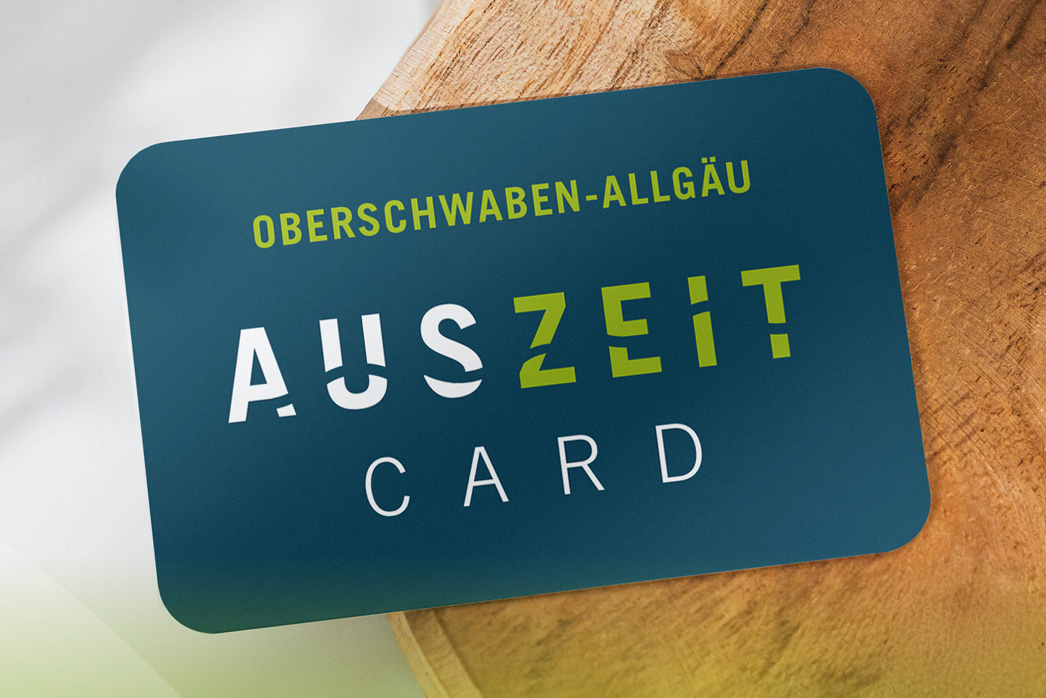 Auszeit-Card Oberschwaben Allgäu